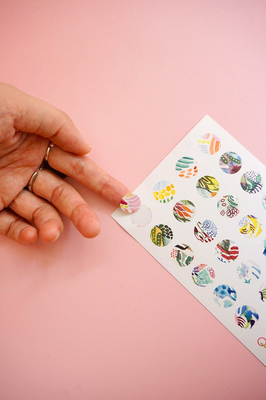 Garden Circle Sticker Sheet