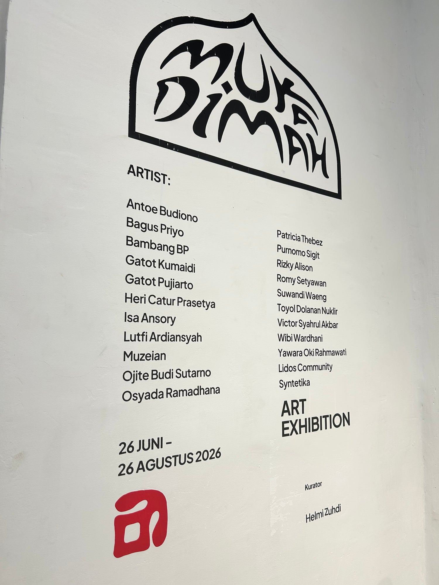 “Mukadimah” Exhibition
